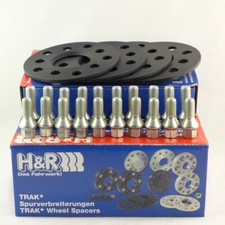 H&R Spurverbreiterung 6/6mm schwarz f�r BMW X5 F85 F15 X6 F86 F16