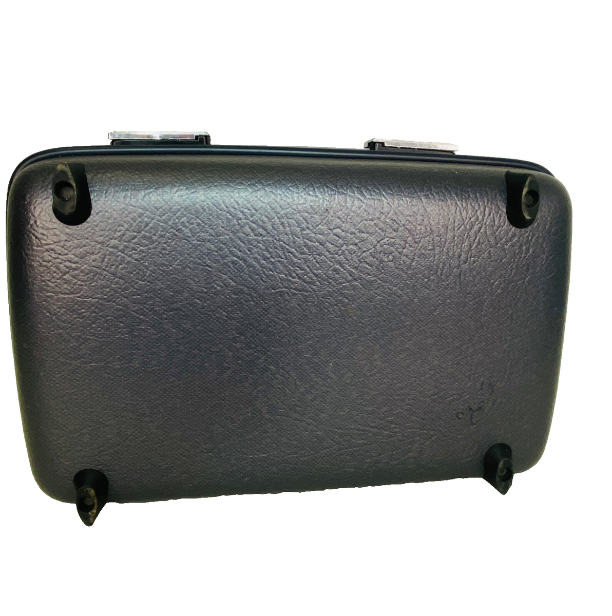 Valise Vintage American Tourister Années 60 - Grise, Rigide, Bagage Train