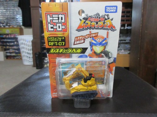 Tomica Rescue Force Toys RFT-07 Construction Shovel Excavator Fire Department - 第 1/4 張圖片