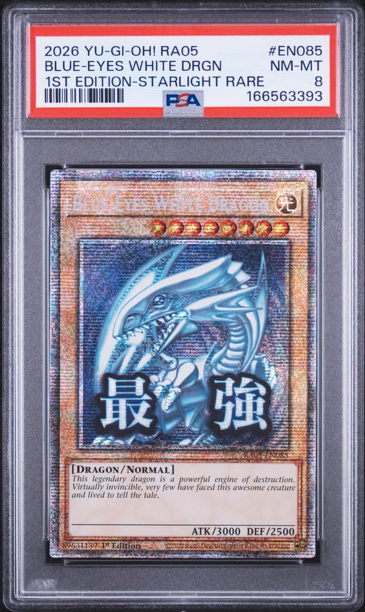 Blue-Eyes White Dragon RA05-EN085 Rarity Collection 5 for sale | eBay