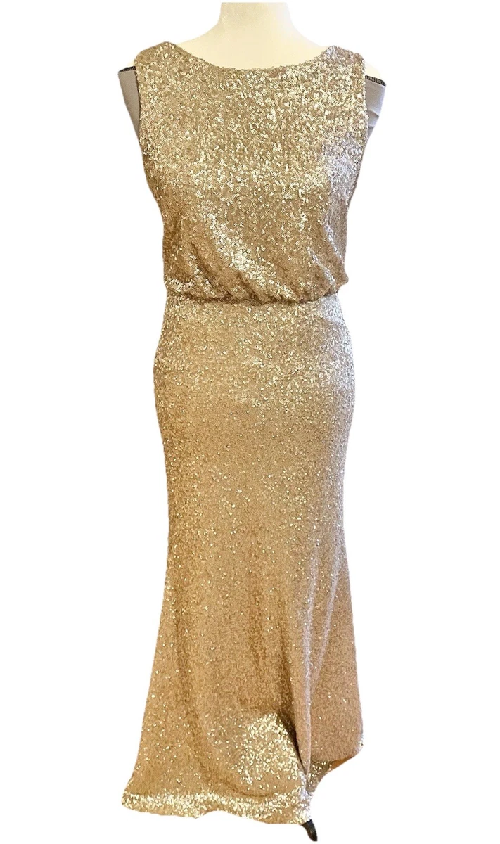 gold glitter bridesmaid dress Long Sequin In Bridesmaids' & Formal Dresses for sale purchase-year_2019