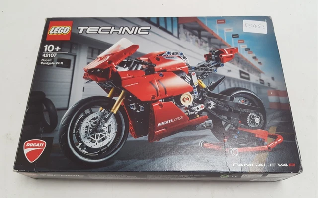 LEGO Technic Ducati Panigale V4 R 42107 Motorcycle Set - Complete #Live