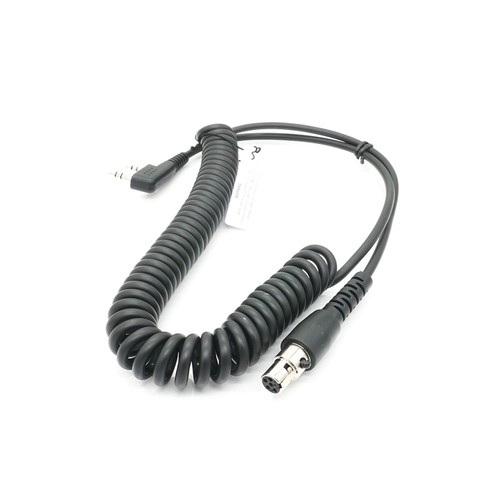2.6ft 2Pin to 5Pin K Cable for Kenwood/HYT/Baofeng/Relm Two Way Radio Headset D - Afbeelding 11 van 11
