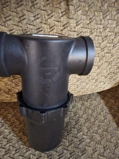 TerreMax Smart Series Black Poly In Line T Strainer 1-1/2" FNPT - LST15050