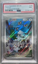 Pokemon Chatot 181/162 Illustration Rare IR Temporal Forces PSA 9 Mint English on eBay