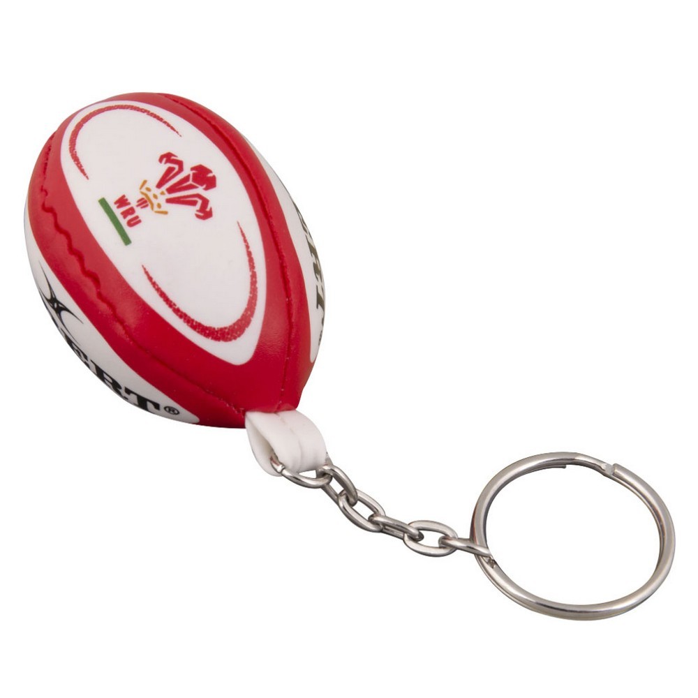 Gilbert Wales Rugby Ball Keyring