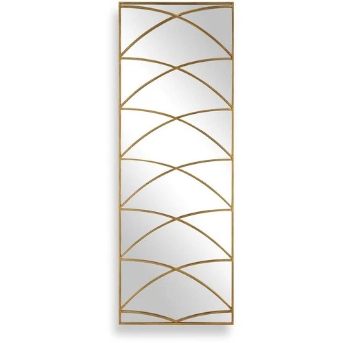 Uttermost 08320 Crossed Up 70 X 25 inch Antique Gold Full Length Mirror - Picture 1 of 6
