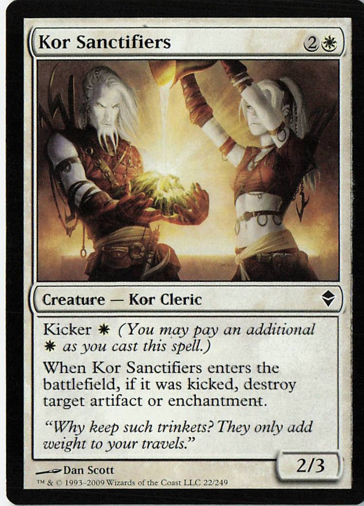 Planechase #3 Kor Sanctifiers Common Near Mint or Better