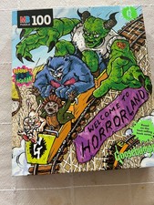 Vintage 1997 Goosebumps 100 Piece Puzzle Reading Scream Welcome to Horrorland