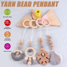 Spielbogen Baby Spielzeug für Babyschale Kinderwagen Autositz Spielzeug (Grau)