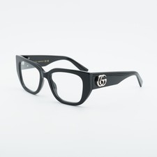 NEW Gucci GG1952O 001 Shiny Black 51mm Eyeglasses