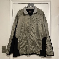 Vintage Nike Fleece Lined Windbreaker Jacket Swoosh 80s 90s Y2k