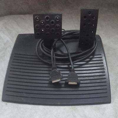 Thrustmaster Racing Wheel Pedals Wired 6ft Cable for PC Black