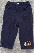 Disney Winnie The Pooh Corduroy Pants 18M Embroidered Baby