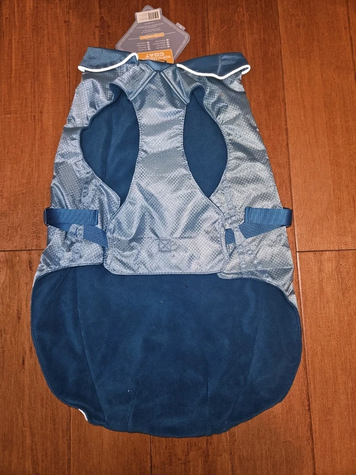 全新带标签 Kurgo North Country 狗外套大号防水/防风 LED 灯抓绒 $59 — 第 2/4 张图片