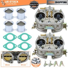 2 2 Bbl Carburetor W4 Gaskets For Vw Beetle Porsche 356 911 Weber 48idf New 2 2 Bbl Carburetor W4 Gaskets For Vw Beetle Porsche 356 911 Weber 48idf New