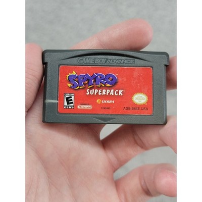 Spyro Superpack Nintendo Game Boy Advance GBA Sierra AGB-B8SE-USA Authentic