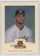 2002 Donruss Diamond Kings Bronze Foil Eric Chavez #64 0hr