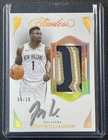 ZION WILLIAMSON 2024-25 PANINI FLAWLESS VERTICAL GAME-USED PATCH AUTO GOLD 4/10