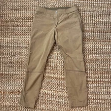 Kuhl Free Radikl Pants Mens 32X30 Brown Straight Leg Outdoors Hiking Stretch
