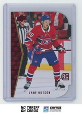 2024-25 Upper Deck Tribute Rookies Die Cut Red Lane Hutson #RDT-14 Montreal