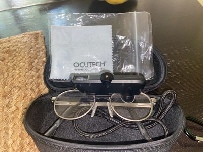 OCUTECH VES 4 Manual Low Vision Biopic & Model K SN Bifocals With Neck Strap