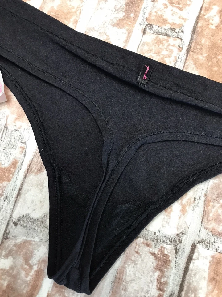 Calcinha fio dental Victoria's Secret ROSA PRETA TAMANHO ÚNICO - Imagem 2 de 4