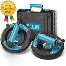 Suction Cups for Glass Lifting 8 Tile Suction Cup Lifter with Handle and Pump