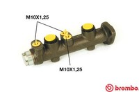 Brembo Hauptbremszylinder M 85 032 FüR Fiat 132 Seat Lada Gusseisen 10 X 1,25 3