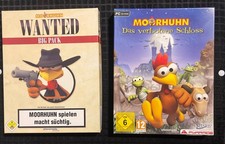 PC CD Rom Spiel Moorhuhn Wanted + Das Verbotene Schloss Big pack Box