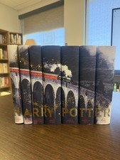 Juniper Books - Harry Potter 7 Volume Set: Train Design + Original Dust Jackets