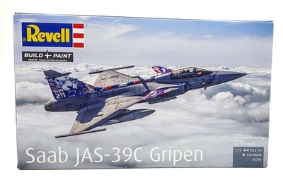 Revell Modellbausatz im Maßstab 1:72 03776 - Saab JAS - 39C Gripen Flugzeug