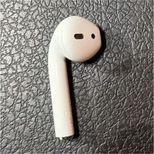 Apple AirPods Single Wireless In-Ear Earbud White Bluetooth Built-In Microphone