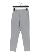 Uniqlo Women's Suit Trousers XS Grey Polyester