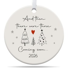 Expecting Baby Ornament 2026, Pregnancy Announcement for Husband Grandparents...