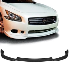 [SASA] Fit for 09-15 Nissan Maxima Sedan 7Gen VIP ST PU Front Bumper Lip Spoiler
