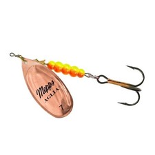 Mepps Aglia Size 7 31g Pike Spinner Gold & Copper Spinner Pike Lure Metal Lure