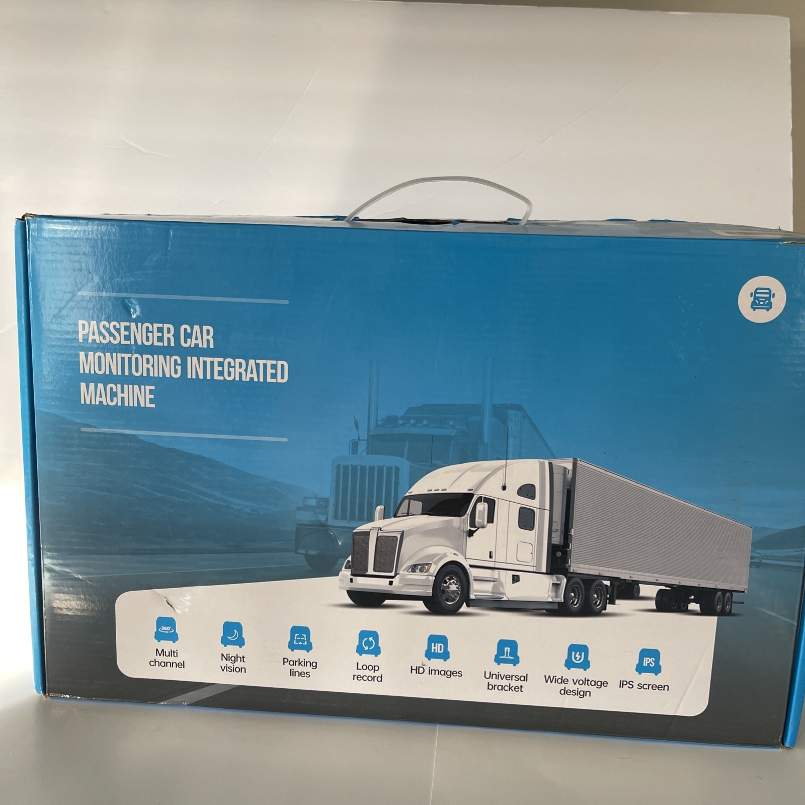 Passenger Car Monitoring Integrated Machine 10" Touch Scre