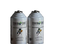 Enviro-Safe R 134a Refrigerant Replacement w/ UV Dye 6oz. Cans (2 Pack)