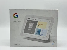 Google GUIK2 GA01331-TW Nest Hub 2nd Gen Smart Home Device White New Sealed Read