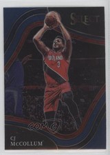 2021-22 Panini Select Courtside Blue CJ McCollum #240 0q7