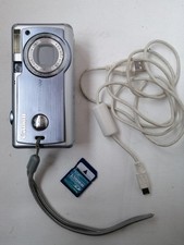 TESTED CANON PowerShot A400 3.2MP Zoom Digital photo vintage Camera Blue PC1080