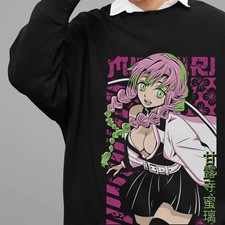 Demon Slayer Sweatshirt Mitsuri Kanroji Sweater Kimetsu No Yaiba Unisex Pullover