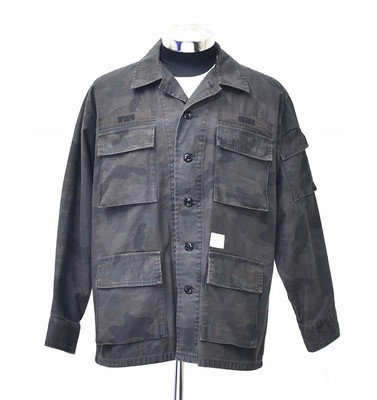 WTAPS JUNGLE LS / SHIRT. COTTON. CANVAS