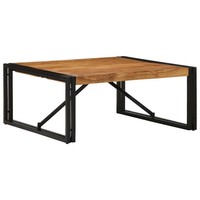 Couchtisch 80X80X35 Cm Massivholz Akazie