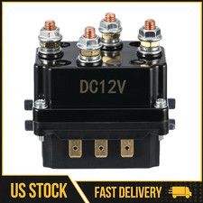 Winch Solenoid Relay 12v 250a Badlands Winch Solenoid Contactor Fits Atv Utv Suv