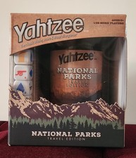 YAHTZEE National Parks Travel Edition Dice Game NEW HASBRO 2020 USAOPOLY