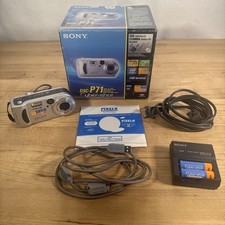 Sony Cyber-Shot Dsc-P71 Rechargeable Batteries And Memory Stick Included TESTED