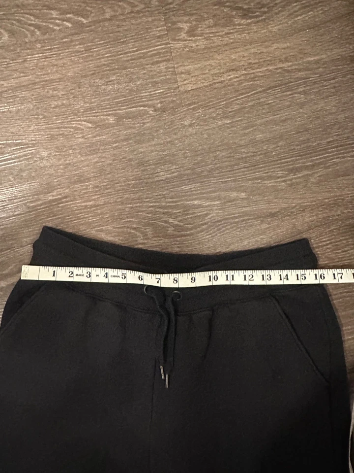 NEW Zella Cali live in heavy Fleece Joggers - Black - XL high rise taper - Image 3 of 4