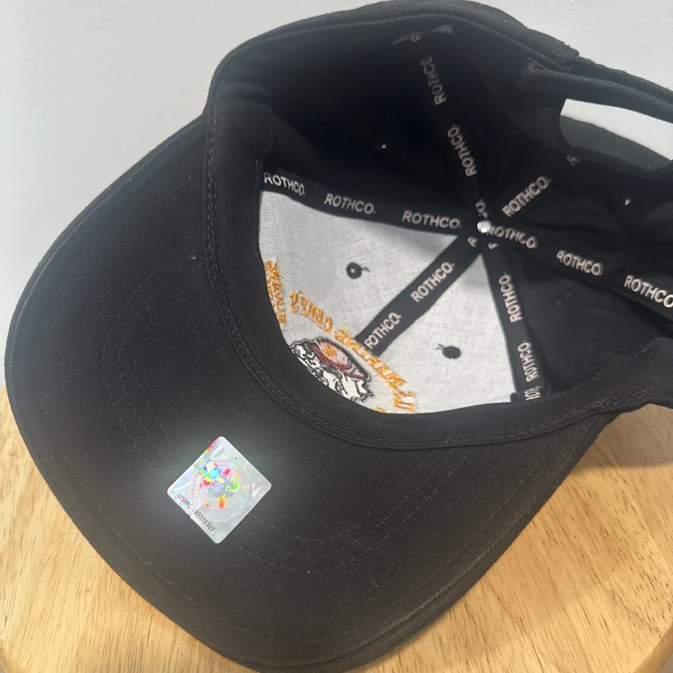 Boné de beisebol preto estilo Bulldog Once A Marine Always A Marine Corps dos EUA - Imagem 4 de 4